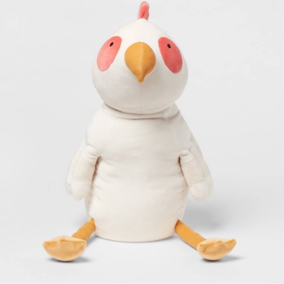 Pillowfort weighted sensory plush chicken NWT Ships same day - Picture 2 of 3